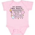 thumbnail image 3 of Inktastic My First New Years Resolutions with Baby Clip Art and Stars Girls Baby Bodysuit, 3 of 5