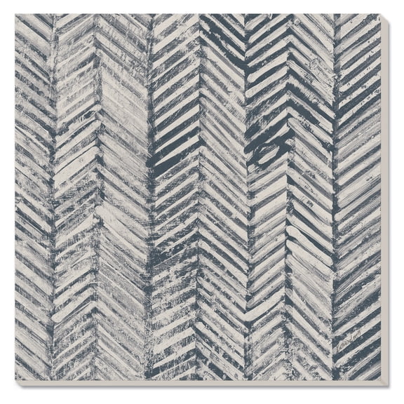 Thirstystone Chevron Decorative Cork Backed Stone Trivet 8" Square