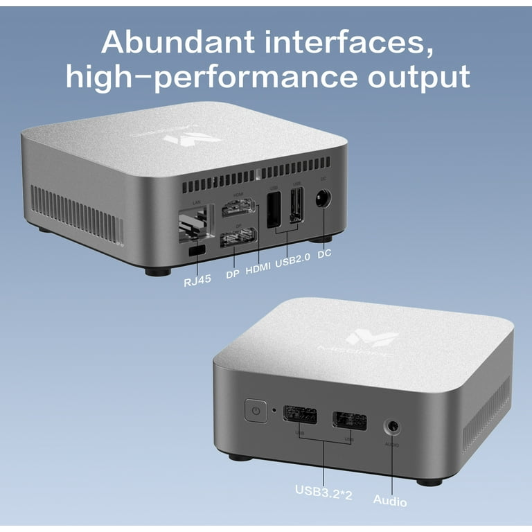 N150 Mini PC, 16GB DDR4 512GB SSD Mini PC,Twin Lake N150 Micro PC