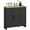 Black, variant on HOMCOM Modern Sideboard Buffet Cabinet with Adjustable Shelves Black