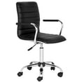 thumbnail image 2 of Safavieh Jonika Modern Glam Solid Swivel Desk Chair, 2 of 6