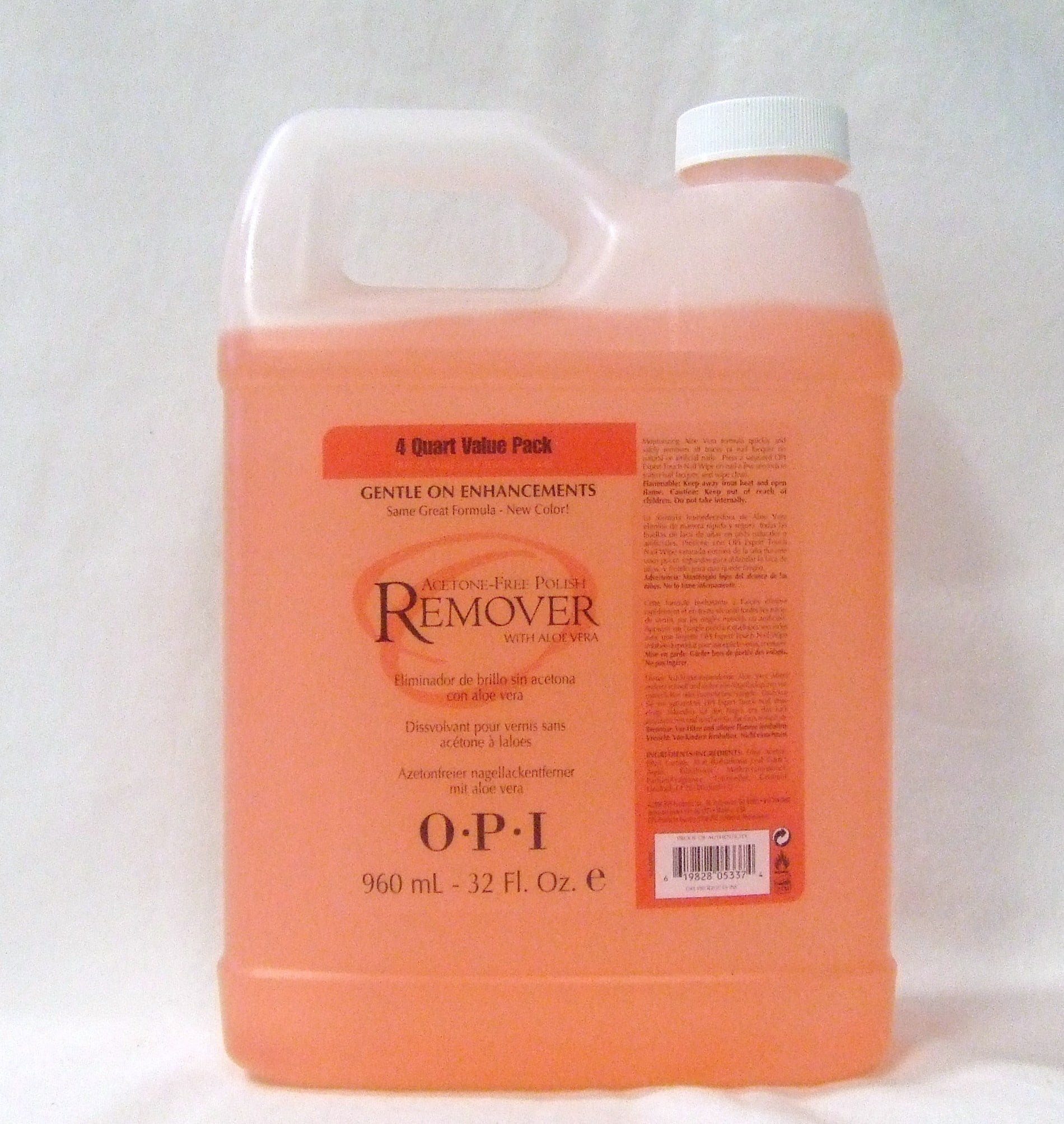 OPI Nail Acetone Free Polish Remover 32oz/960mL