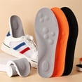 thumbnail image 6 of Stepprs Insoles, Cloud Massage Shoe Stepper Insoles for for Women Men, Memory Foam Insole with Arch Support for All-Day Comfort Relieves Foot Fatigue (Orange 2 pcs, Men 4-4.5/Women 5.5-6), 6 of 12