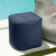 thumbnail image 4 of Jaxx Luckie Outdoor Patio Bean Bag Ottoman, Navy, 4 of 7