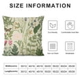 thumbnail image 5 of JEUXUS  Spring Pillow Covers  Farmhouse Wildflower Throw Pillows Floral Plant Green Pillowcase Spring Home Decorative Cushion Case for Sofa Couch, 5 of 5