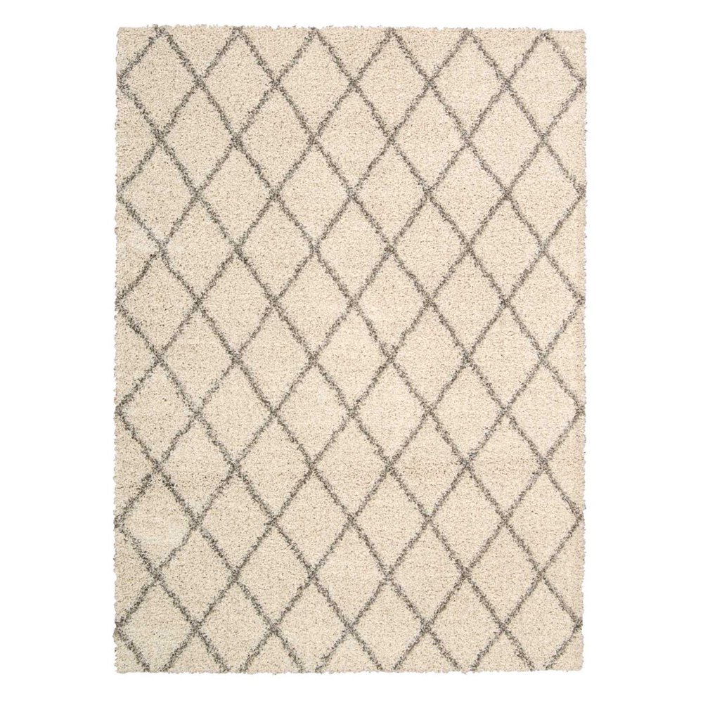 Nourison Brisbane MachineMade Diamond Shag Rug