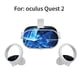 thumbnail image 5 of Monstrate Cubierta de auriculares VR Controlador de auriculares VR Juego de pegatinas protectoras Reemplazo de piel de PVC para Quest 2 Type9 NO9, 5 of 6