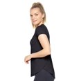 thumbnail image 4 of Expert Brand Women's Airstretch Lite Breeze Tee T-Shirt, Black, XXL, 4 of 5