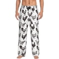 thumbnail image 1 of Fotbe Funny Chicken Pantalones de Pijama para Hombre, Pantalones de Dormir, Pantalones de Casa con Cintura Ajustable y Bolsillos-Medium, 1 of 6