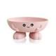 thumbnail image 2 of Paja de trigo PP Box Encantador portátil Lavable Antideslizante 6 Holes de drenaje Caso Casa interior Almacenamiento de baño Bandeja Accesorios Rosa Scienceny HA011713-02, 2 of 7