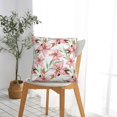 thumbnail image 5 of Honeii Lilies Flowers Print Throw Pillow, Square Decorative Pillow Forms Soft Fluffy Plump Pillow Decorative Pillow Inserts,Couch Pillows-20"x20", 5 of 7