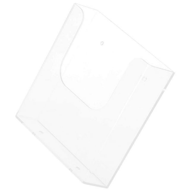 Magazine Holder Office File Organizer Clear Brochures Holder Wall Pamphlets Holder