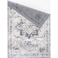thumbnail image 4 of Pemberly Row Traditional Gray Oriental 2 ft. x 6 ft. Fabric Runner Rug, 4 of 8