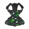 thumbnail image 4 of Lsque Dinosaur and Bone Dog Harness, No-Pull Pet Harness with 2 Leash Clips, Adjustable Soft Padded Dog Vest with Easy Control Handle for Large Dogs-X-Large, 4 of 9