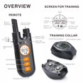 thumbnail image 3 of Collar de entrenamiento para perros, collar de choque para perros con alcance remoto 3 modos de entrenamiento, vibración, choque, collar de choque eléctrico recargable impermeable IPX7 para, 3 of 5
