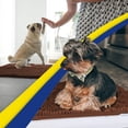 thumbnail image 4 of Muddy Mat® AS-SEEN-ON-TV Tapete para puerta y alfombra para mascotas de microfibra altamente absorbente, área lavable gruesa antideslizante y tapete de baño de chenilla suave para cocina, baño, dormit, 4 of 5
