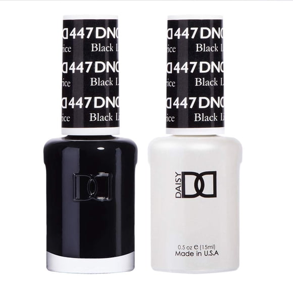 Set de esmaltes en gel DAISY DND Black Collection 15 ml/0.5 oz