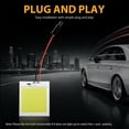 thumbnail image 3 of Luckyn 10 Pcs 48SMD COB White LED Panel Festoon T10 BA9S Car Interior Dome Map Light Bulbs, 3 of 10
