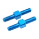 thumbnail image 1 of 2 piezas Piezas de repuesto de reemplazo del eje del eje del eje de 3x18 mm para 54247 W202 RC Car Hobby, 1 of 7