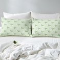 thumbnail image 4 of Erosebridal Ribbon Bow Sheet Set Queen, Chic Bowknot Bedding Sets Queen Size, Fairy Tale Decor 4 Pieces, 4 of 7