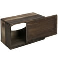 thumbnail image 7 of MyGift 10-inch Rectangular Dark Torched Wood Tissue Box, Rustic Holder, 7 of 7