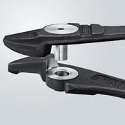 KNIPEX Tools - High Leverage Angled Diagonal Cutters, 12 Degree Angled, Multi-Component (7422200SBA), 8 inches
