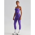 thumbnail image 2 of PISONIC Womens Workout Sets Two Piece Y Back Tank Top Matching High Waist Leggings Sets Gym Work Out Clothes, 2 of 8