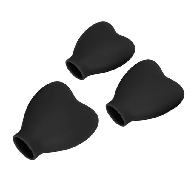 CAPA de CEPILLO DE MAQUILEJE COSMÉTICA Guardia Guardia Corero en Forma de Cepillo 3 PPCS Silicona para Mujeres Accesorios Simplos y Própicos