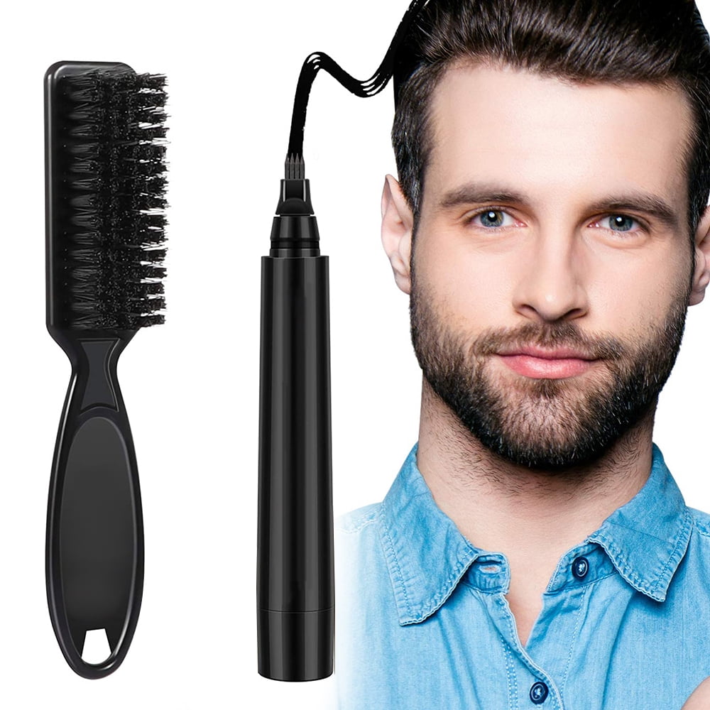 DTOWER Men Beard Pen Waterproof Moustache Coloring Beard Filler Tools Beard Filling Pen Make Up