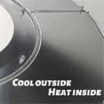 thumbnail image 3 of Reflector Shield for Outdoor Patio Heaters, Replacement Dome with 3-Hole Mount, Durable Design for Propane Heaters, 3 of 5