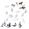 thumbnail image 1 of Modelo de figuras de pingüinos, figuras de pingüinos, osos y ballenas, modelo animal, modelo de figuras de animales, salida de alta intensidad, 1 of 14