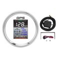 thumbnail image 2 of Digital Navigation Speedometer, 85mm Digital Navigation Speedometer Knots MPH KMH LED Backlight Antifog IP67 Waterproof for 9 to 32V Boat Yacht Car Motorcycle, 2 of 7