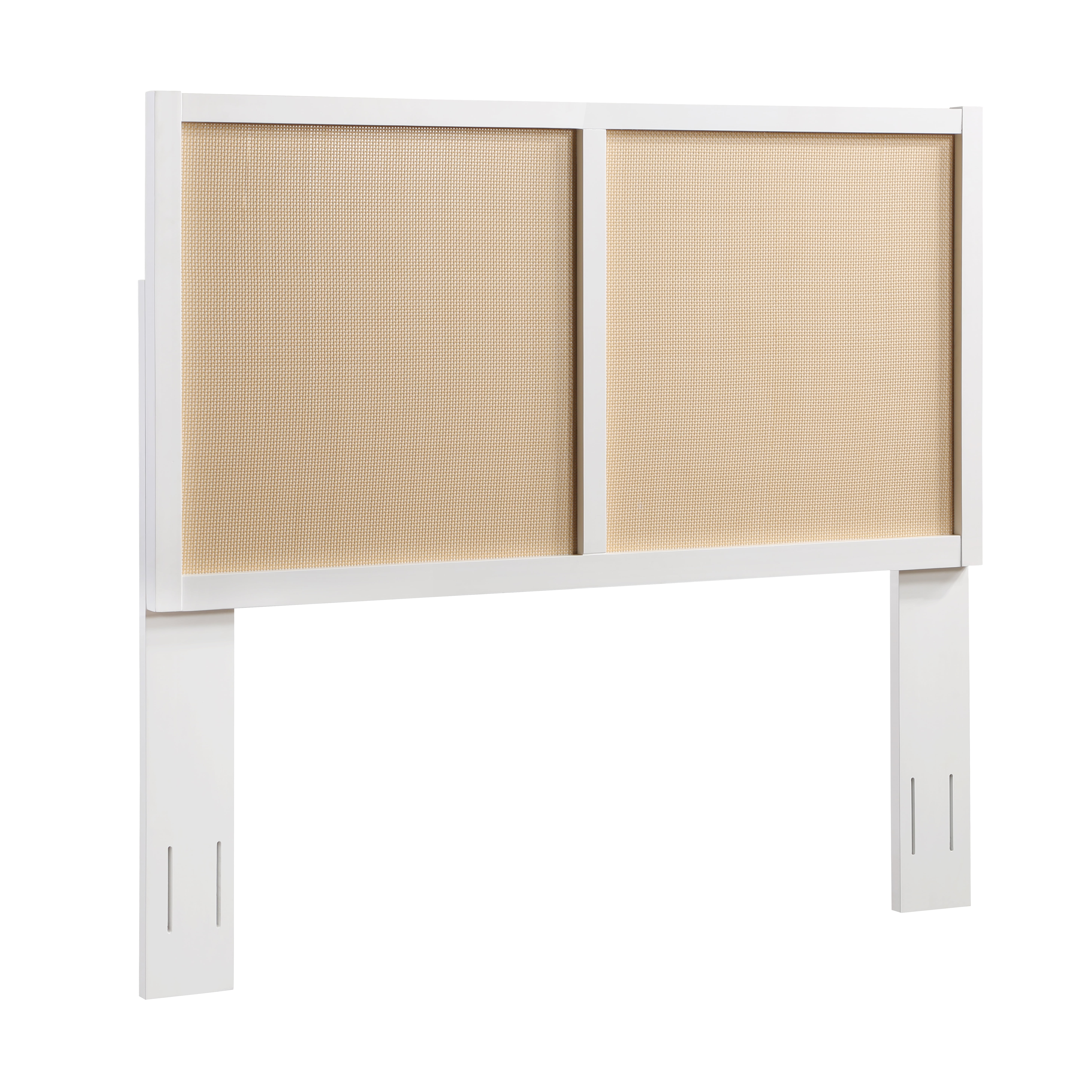 Barkley Cane and Solid Wood Queen/Full Headboard
