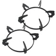 thumbnail image 1 of 2 soportes para wok, soporte para sartenes, estufa de gas, salvamanteles de hierro, anillo de soporte para ollas y sartenes., 1 of 8