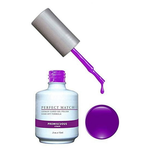 LECHAT Perfect Match Pair of Soak off Gel   Matching Nail Polish - PMS36 Promiscuous