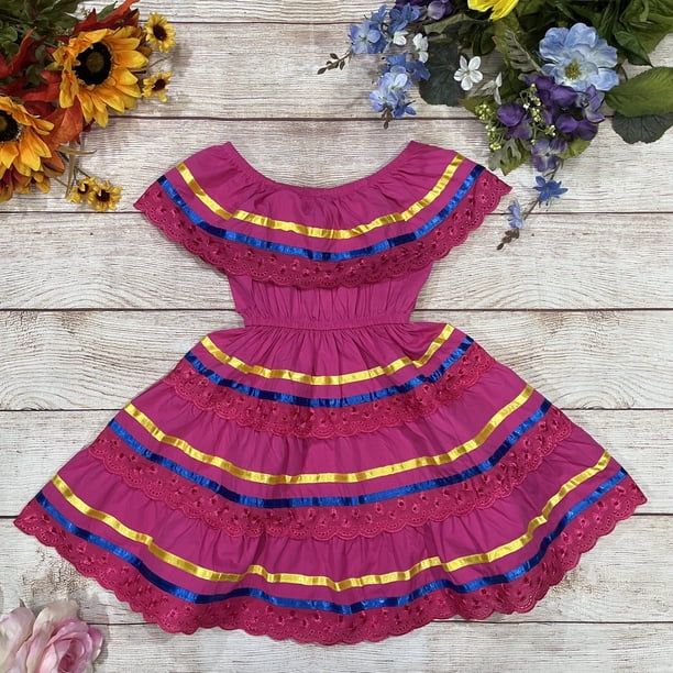 mexican princess dress Embroidered Mexican Quinceanera Dress