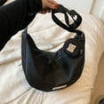 thumbnail image 3 of Sac Croissant pour Femmes en Forme de Demi-Lune pour École Voyage (Bleu), 3 of 10