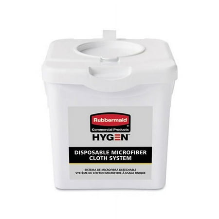 RUBBERMAID COMMERCIAL PRODUCTS 2135007 Wipes Bucket Dispenser White PK4
