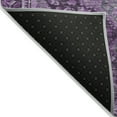 thumbnail image 5 of Addison Rugs Chantille Indoor/Outdoor Traditional Border Eggplant Machine Washable Rectangle Rug, 8' x 10', 5 of 7