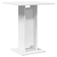 thumbnail image 4 of vidaXL Bistro Table White 60x60x75 cm Engineered Wood, 4 of 4