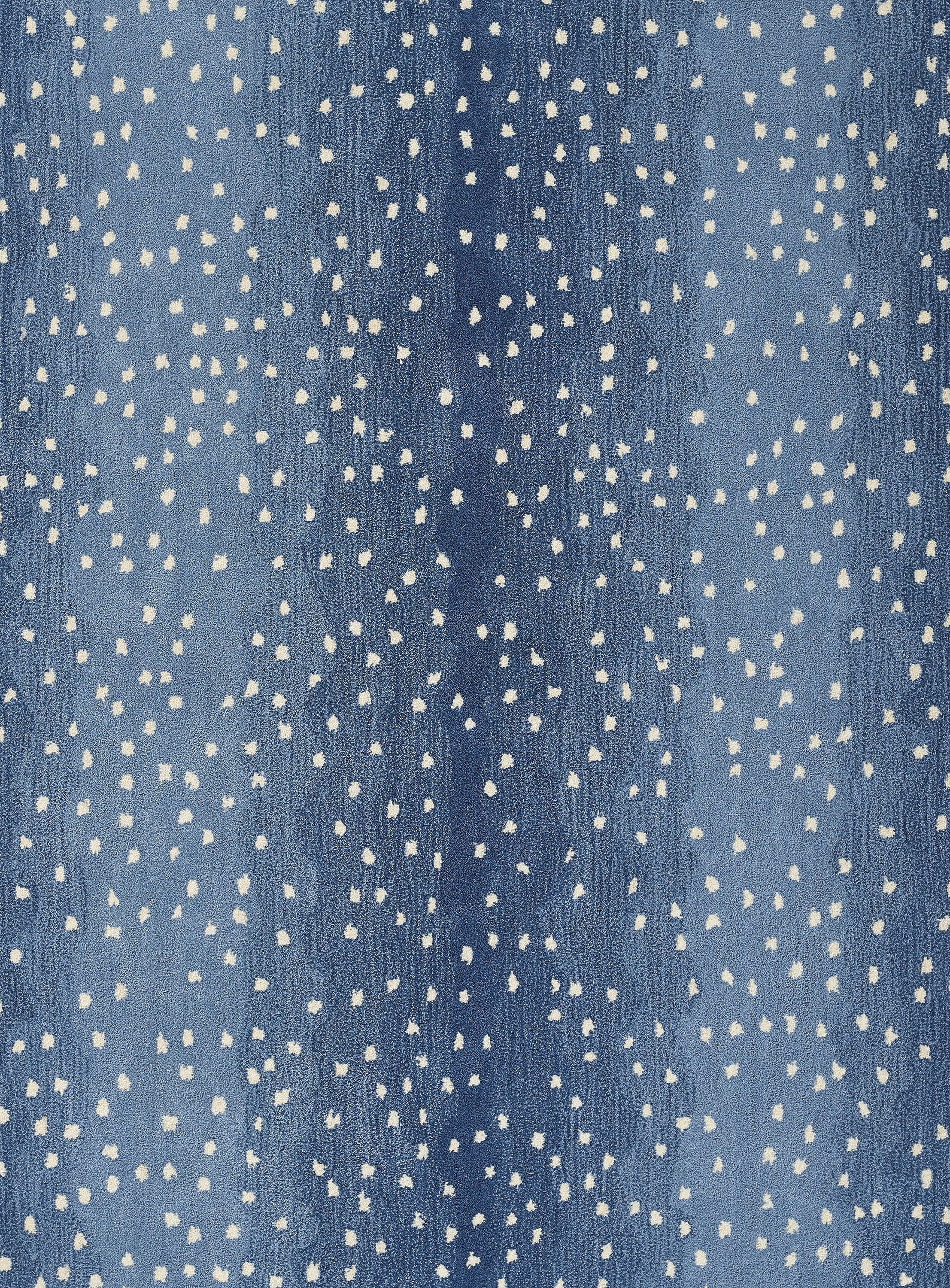 Erin Gates by Momeni Woodland Antelope Hand Tufted Wool Contemporary Denim Area Rug 7'9" X 9'9"
