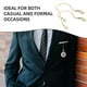 thumbnail image 5 of 2 cadenas de reloj de bolsillo de metal para hombre, accesorios decorativos de repuesto para chaleco, perchas vintage para reloj de bolsillo., 5 of 7
