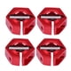 thumbnail image 5 of Adaptador de cubo hexagonal de rueda universal de 0.472 in para coche RC HSP Sakura escala 1/10 (0.276 in, rojo), 5 of 9