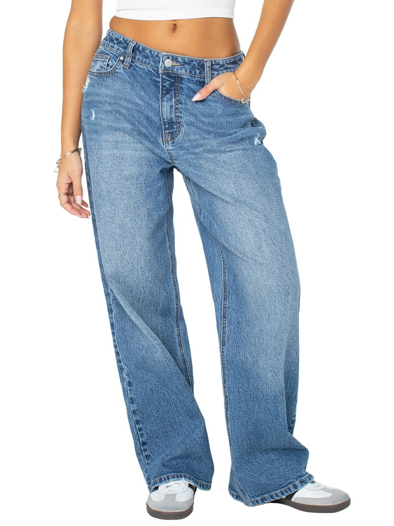 Celebrity Pink Juniors Slouchy Wide Leg