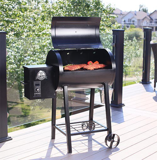 Pit Boss 340 Wood Pellet Grill With Cover And Spice Pack Walmart Com Walmart Com
