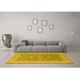thumbnail image 3 of Ahgly Company Indoor Rectangle Oriental Yellow Industrial Area Rugs, 8' x 12', 3 of 4
