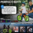 thumbnail image 5 of Activ Life LED Bike Wheel Lights Bicycle Spoke Light for Night Riding Green 2-Pack, 5 of 8