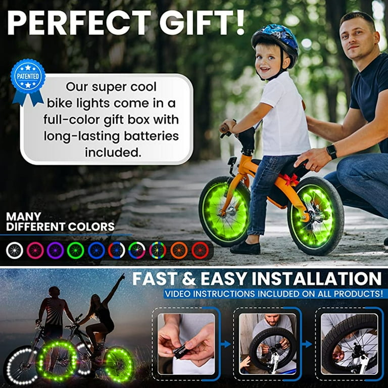 Activ life led bike on sale wheel lights