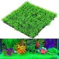 thumbnail image 4 of Fake Flower Bouquet 9.84 X 9.84 Inch Artificial Water Fish Tank Aquarium Decoration Artificial Water Aquatic Green Aquarium Fish Tank,Green Household Imitation, 4 of 6