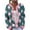 Multicolor#1, variant on Christmas Sweaters for Women Funny Xmas Tree Print Button Up Cardigans Plus Size Cozy Knitted Outerwear on Sale Multicolor XXL
